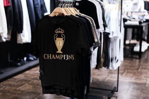 Tričko Real Madrid Champ13ons