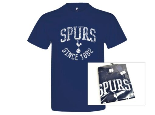 spurs since t shirt navy combined