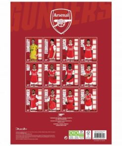 Kalendar Arsenal 2023 A3 mesiace