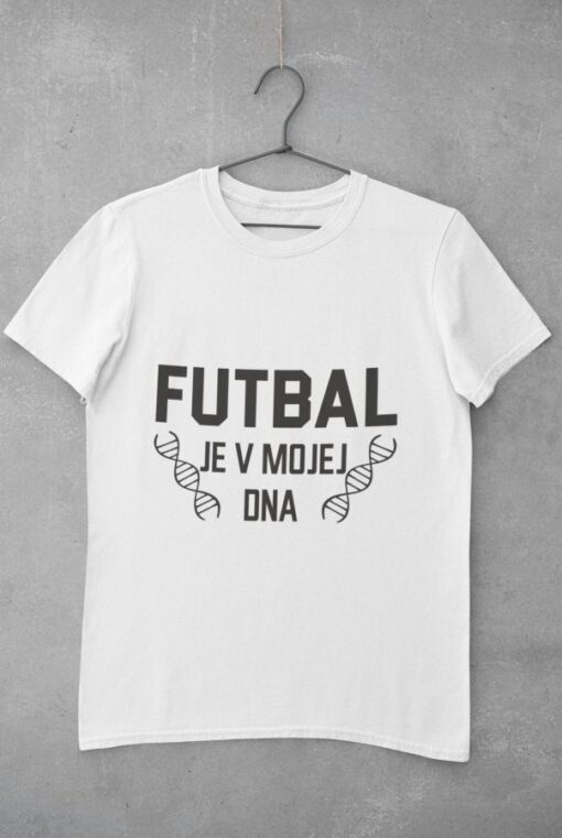 futbal dna tricko biele