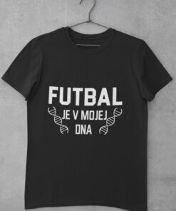 futbal dna tricko cierne