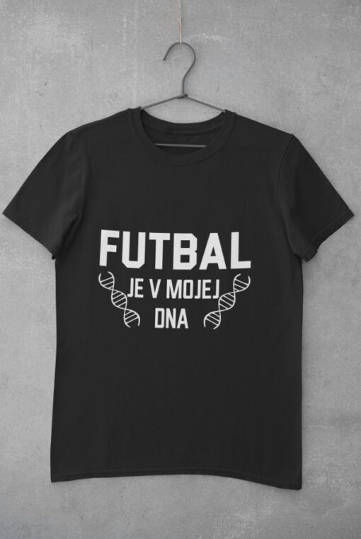 futbal dna tricko cierne