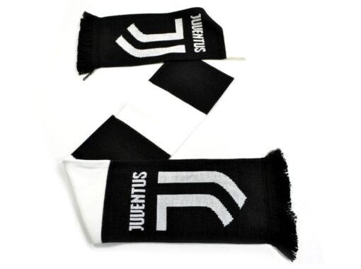 juventus bar scarf black white rs 1