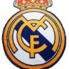 uterak real madrid v tvare loga klubu