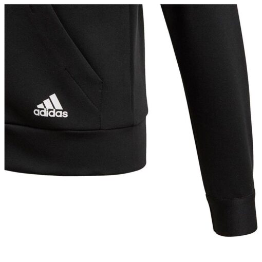 Dětská mikina Adidas černá s logem Adidas - Image 3