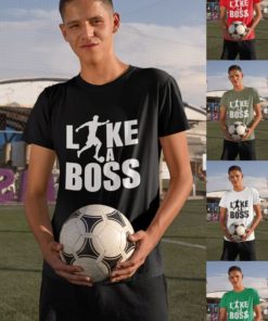 Futbalove tricko Like a Boss teen