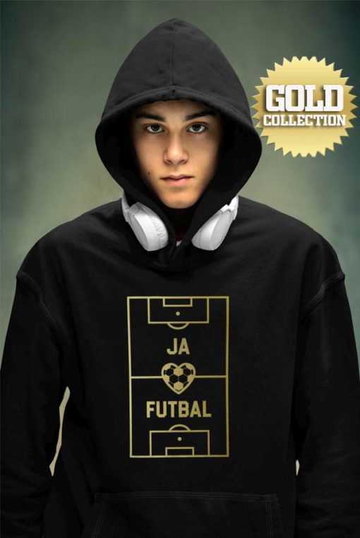 Fotbalová mikina I love football GOLD COLLECTION - Image 2