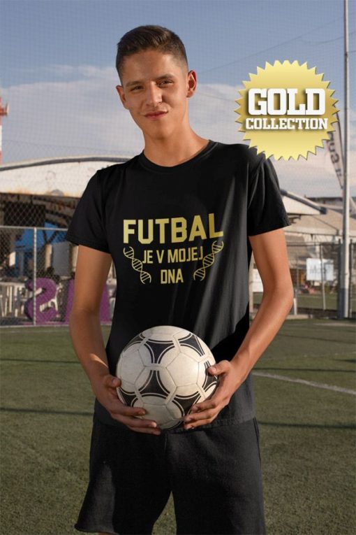 Tričko Fotbal je v mé DNA GOLD COLLECTION - Image 3