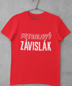 tricko futbalovy zavislak cervene