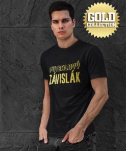 tricko futbalovy zavislak gold 1