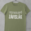 tricko futbalovy zavislak khaki