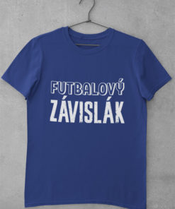 tricko futbalovy zavislak modre