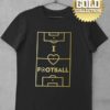 tricko i love football gold