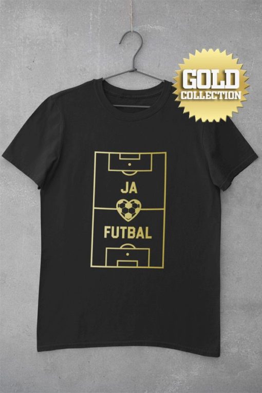 Tričko I love football GOLD COLLECTION