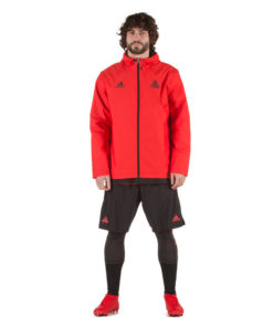 Bunda Adidas Windbreaker Tango cervena na futbal