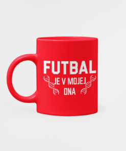 Futbalovy Hrncek Futbal je v mojej DNA cerveny