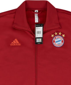 Mikina Bayern Adidas Monachium 3S TRK TOP cervena s logom