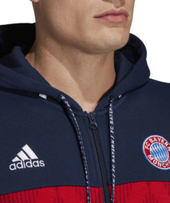 Mikina Bayern Adidas Performance modro cervena logo