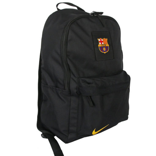 Sportovy batoh FC Barcelona Nike cierny bocne vrecko