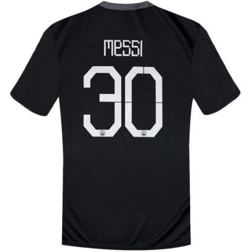 Detsky dres Messi PSG 2021 22 replika cierny meno a cislo