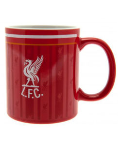 Set dvoch hrncekov FC Liverpool Retro cerveny LFC