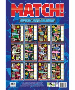 Kalendar MATCH 2022 A3 mesiace