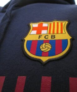 Mikina FC Barcelona Barca tmavomodra s logom e1665050877951