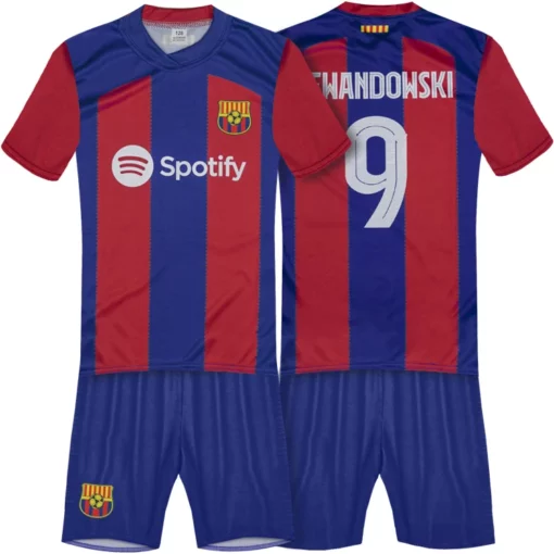 Detsky dres Lewandowski FC Barcelona 2023 24 replika