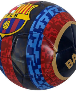 Lopta FC Barcelona s logom klubu s napisom Barca