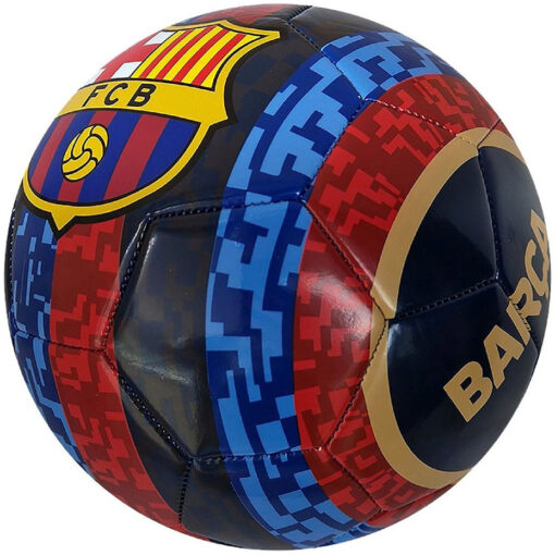 Lopta FC Barcelona s logom klubu s napisom Barca