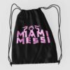 Vak na chrbat Messi Miami cierny