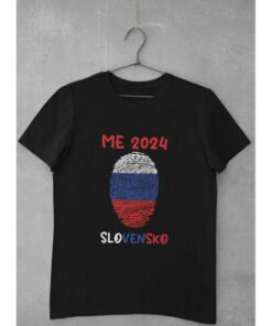 Tricko Slovensko ME 2024 cierne