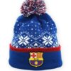 Čiapka FC Barcelona s brmbolcom Christmas