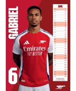 Kalendár Arsenal 2025-Gabriel