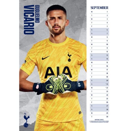 Kalendár Tottenham 2025-brankár