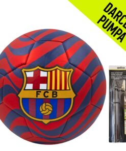 futbalova lopta fc barcelona swirl