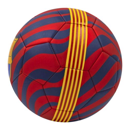 futbalova lopta fc barcelona swirl